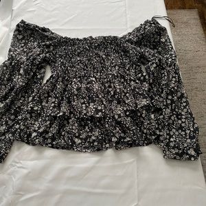 Off the shoulder blouse